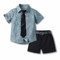 Edvintorg 6 mjeseci-6years dječaci postavlja odjeću ljetno čišćenje dječje dječake haljine kratkih kratkih