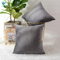 Deago Velvet Dekorativni jastuci za bacanje, 16 X16 jastučnice za kauč na kauču na razvlačenje za sofnu