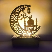 Musliman Ledeid Mubarak Drveni pokloni mogu biti DIY ukras za Eid al Fitr