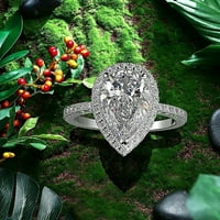 Prstenje nakita u obliku vode u obliku dijamanta u obliku dijamanta u obliku ljubavi modni šuplji rezbarski