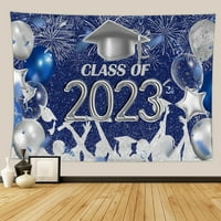 Klasa diplomiranja Fotografija Backdrop Wall Prim Congrates Grad Bachelor Cap Proljeće Still Life Trave