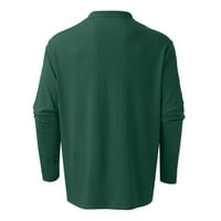Entyinea Golf polo majice za muškarce dugih rukava vlage Wicking košulje jeseni zimski casual tops xxl
