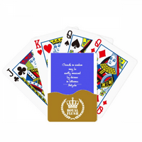 Životni rast Art Deco Fashion Royal Flush Poker igračka karta