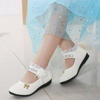 Huppta kožne cipele za djecu djevojke kožne princeze cvijeće Dječje meke plesne dječje cipele cipele
