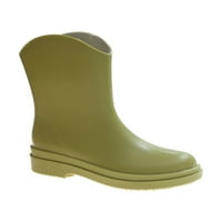 Gomelly Women's Weart Waterptoof gumeni čizme Mid Calf kišne čizme Lagane kiša Ženske ženske bašte cipele