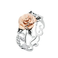 Umitay vintage ruže prsten ženski poklon vintage nakit djevojka prsten za vjenčani prsten ženski poklon