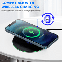 Urban Case kompatibilan 15W brzi bežični punjač za Samsung Galaxy S ivica sa bržim i strojnim efikasnošću