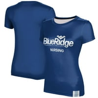 Ženska majica za starateljstvo Blue Blue Ridge College