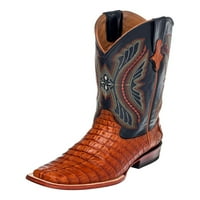 Ferrini Western Boots Muški kaubojski kaubojski rep D Toe Cognac 10371-02
