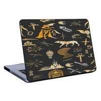 Dizajniran za Macbook Pro A Case, vintage-tamno-cvjetna-umjetnička kućišta za djevojke dječake poklone