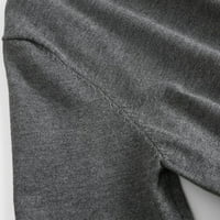 Ženski džemper Cardigan dugme do dole V izrez dugih rukava Labavi prevelikih boja, casual toplo klasična