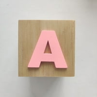 Handeo Acfabet Craft Nordic Style Desktop Stojeći ukrasni abeceda Blokiraj za višekratnu upotrebu Kućni