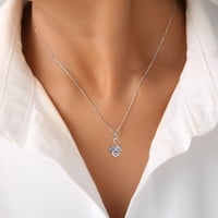 Voss nakit sjajni Clavicle Kardonski modni dizajn Kameni Titanijum Dijamant Ženska ogrlica od čelika