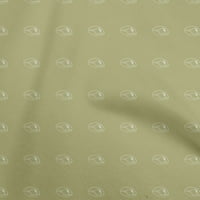 Onupoone baršunasto svijetlo zelena tkanina retro miša tkanina za šivanje tiskane ploče od tiskane od
