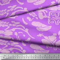 Soimoi pamučni dres tkanine cvjetne umjetničke tkanine otisci od dvorišta široko