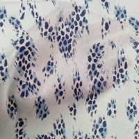 Onuone pamučne poplin kraljevske plave tkaninske životinje Tkanina za šivanje tiskane ploče od tiskane