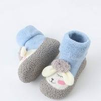 Cathalem obrinite cipele za bebe kućne papuče slatke tople kuće papuče za obložene zimske zatvorene