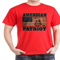 Cafepress - američka patriotska tamna majica - pamučna majica