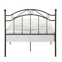 OVIS Classic Steel platform krevet, kralj, tamna bronza