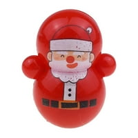 Vikakiooze Novelty Mini Božić Santa Tumbler Doll Božićni poklon Božićni ukrasi