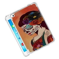 Kompatibilan sa iPad-ovom slučaju za vazduh, Meksičko-umetnička kućica, futrola za silikon za teen Girl