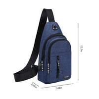 Dagobertniko Vodootporni kaišev torba s ruksakom s USB rupom s rupama za ruksak ruksaka ruksak ruksak