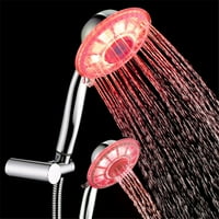 Božićni kućno mijenjanje početna glava tuš za glavu sjaj kupaonice slavine svjetla LED vodeni vodeni