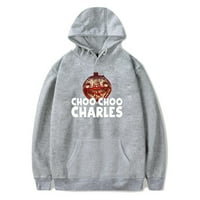 Choo-Choo Charles Hoodeie Streetwear s dugim rukavima u pulover modni duks za muškarce