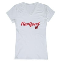University of Hartford Hawks ženska skripta The majica Bijela velika