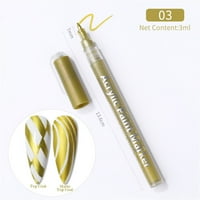 Poliš za nokte PEN DIY apstraktne linije olovke za olovku za nokte 2,5ml