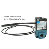 Jedan solenoidni ventil, 35A ACA DDFA 1BA fleksibilni elektronički bost magnetni ventil 12.7W za markiranje