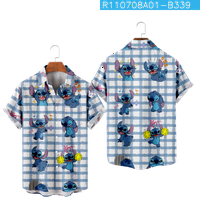 Lilo & Stitch Havajska odjeća Funny majica Ženska majica Plaža 3d Potpuni vrhovi tiska Tees Brze suhe