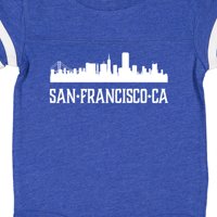 Inktastic San Francisco California Skyline CA Gradovi Poklon Baby Boy ili Baby Girl Bodysuit