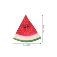 Slawberry kriške kućne ukrase simulacijsko voće ukrasi crveno prekrasne meke PVC limunske jagode Watermelon