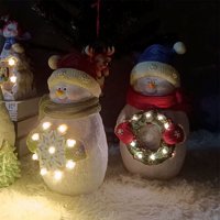 SPEMM božićna dekoracija Kućni ukras Novogodišnje Dekoracija Kreativna tehnologija smole Božićne lutke