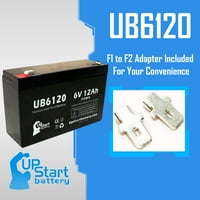 - Kompatibilno Svjetlo 12umb baterije - Zamjena UB univerzalna zapečaćena olovna akumulator - uključuje