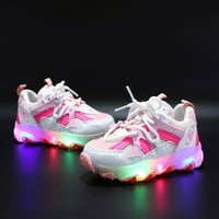 Dječačke cipele BABY Svjetlosni djeca Sport Light LED cipele Kids Bling Girl Cipele cipele za bebe