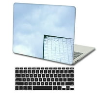 KAISHEK HARD SHELL COPT COMPTIBLIBILNA VERZIJA MacBook Air 13 + crni poklopac na tastaturi A A1466,
