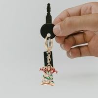 Kreativna torba Viseći privjesci Božićne zvone Kristalne legure ključeva
