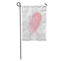 Akabel sažetak Coral ružičasti pero na laganoj anđeoskim bojom birdne boje Crow Garden Zastava za zastavu