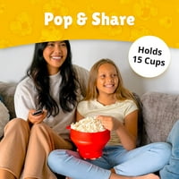 Originalni mikrovalni popcorn popper, silikonski kokica, uvlačiva posuda BPA i suđe za perilicu posuđa