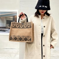 Junior Eko-friziran geometrijski uzorak za torbu - tota za višekratnu totu za kupovinu na otvorenom