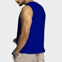 Muški prsluk bez rukava vrhovi majica Sportska teretana Fitness Bodybuilding Bluza Sapphire 2xl