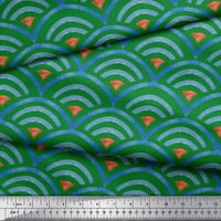Soimoi Rayon Tkanine Vage Geometrijske tkanine za ispis pored dvorišta široko