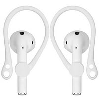 Kuke za uši kompatibilne sa Apple Airpods Anti-izgubljenim slušalicama za slušalice Bijelo