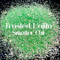 Glitter Heart Co. Glitter - visokokvalitetni poliesterski sjaj - Frosted Mojito - Zeleno svjetlucanje