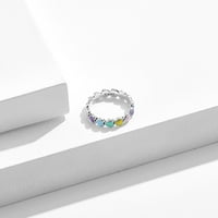 Sterling srebrni srčani prstenovi za žene Dainty COROFOL FINGER prstenovi za srce Obećavaju poklone