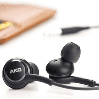 Inear Earbuds Stereo slušalice za kabel Plum Slick Plus - Dizajniran od AKG - sa gumbima za mikrofon