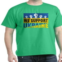 Cafepress - podržavamo majicu Ukrajine - pamučna majica