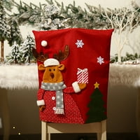 Fengduo Slatka starija starija Snowman Elk lutka poklopac božićne restorane Pokloni ležaj